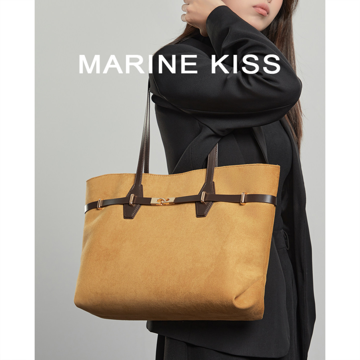 秋冬复古托特包女2025新款大容量通勤单肩包高级感轻奢手提腋下包