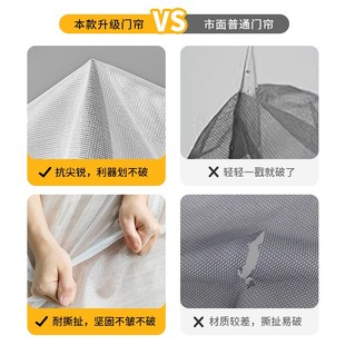 纱门防蚊门帘家用2025新款 防蚊虫自吸全磁条纱窗加密网农村自建房