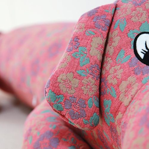 趴趴狗卡通纯棉双层纱抱枕玩偶女生侧睡夹腿靠枕客厅卧室沙发孕妇