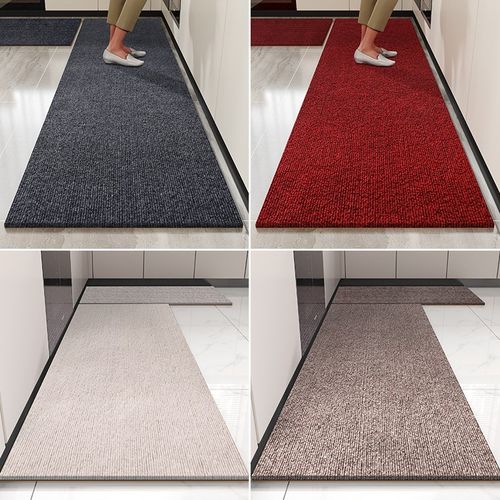 厨房地垫防滑防油可擦免洗吸水吸油脚垫专用门口耐脏垫子防水地毯