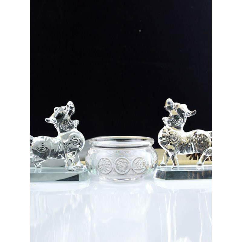 招财貔貅水晶聚宝盆家皮居风摆件水丘银前收台办公室玄关水晶元宝,家居饰品,国学摆件,淘宝优惠券,粉丝福利购,淘宝优惠卷