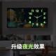 蓄能夜晶装 饰YG 饰画光 画挂钟家用简约现代客壁厅超静音瓷创意装