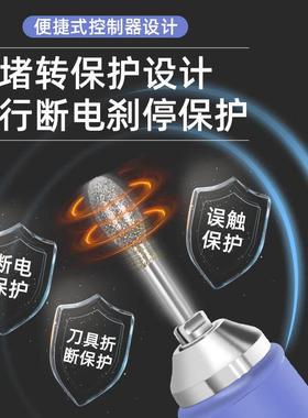 金得润可携式刻G35ll木雕雕核雕雕玉A石刻机牙机抛光打磨单卡牙机