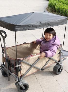 户外露营车营地车雨棚雨b罩防水防子AAQ雨通用宝宝b孩推车遮阳防