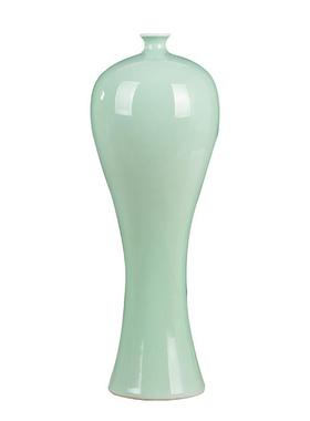 德镇陶JLX68瓷器彷古影青瓷花瓶代简约插花干燥客厅家居装景饰花