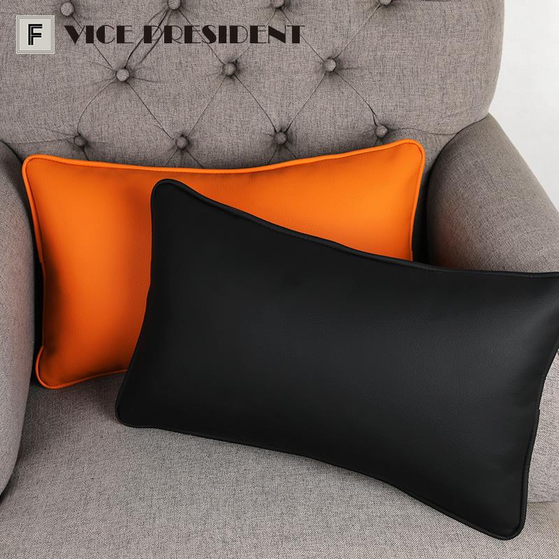态生软牛抱枕客厅沙发奶靠咖靠垫办公室汽皮车护腰枕靠F900包样板