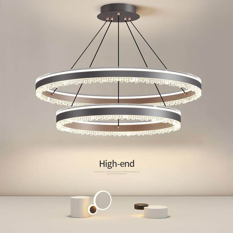 圆环圈圈客厅吊灯现代简约大气大灯主灯2025新款高级感轻奢灯具,农用物资,其他肥料,淘宝优惠券,粉丝福利购,淘宝优惠卷