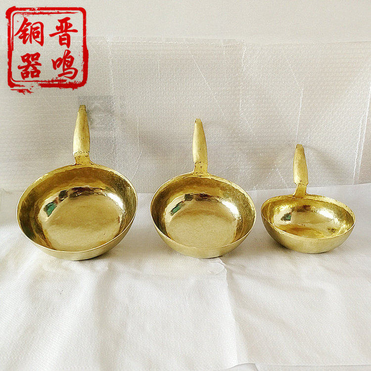 山西手工打造铜水瓢 铜勺 铜勺子A铜铲 铜漏勺 铜笊篱陕北内蒙汤,厨房/烹饪用具,锅铲,淘宝优惠券,粉丝福利购,淘宝优惠卷