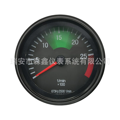 0-25转速表673HZ适用于奔驰100mm改装仪表电子转速表0015424016