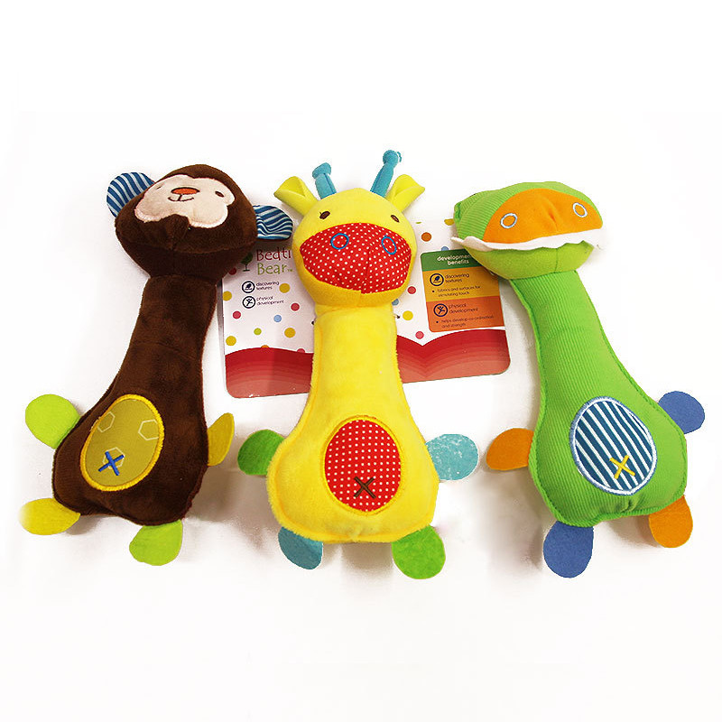 New Party gifts Dog Toys Pet Puppy Chew Squeaker Squeaky Plu