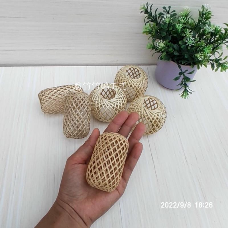 迷你竹编灯笼可做汽车挂件摆件古风精品小物件礼品纯手工制作装饰