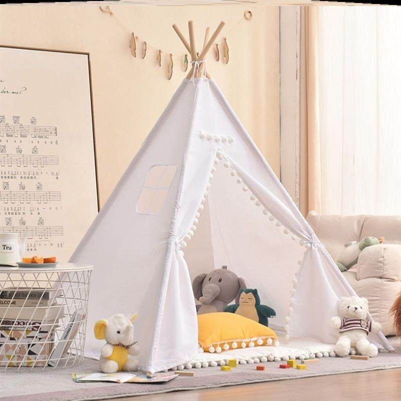 幼儿园娃娃家区角帐篷儿童读书角小孩分床秘密基地小屋布置游厂家