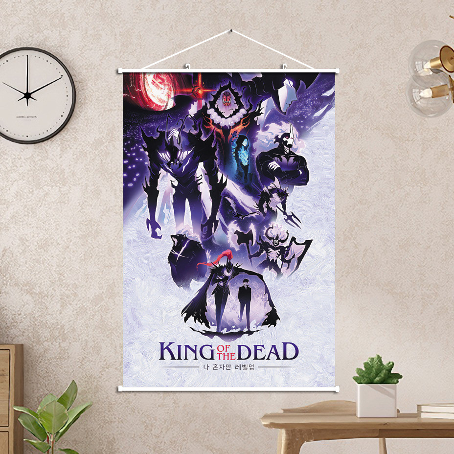 我独自升级挂画Solo Leveling动漫二次元装饰画海报多尺寸墙画