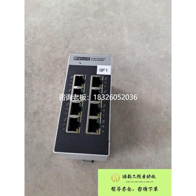 拍前询价（拍前询价）2891002菲尼克斯百兆8口工业以太网交换机FL
