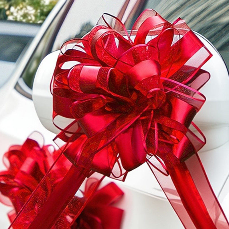 婚车拉花装饰结婚车头花红色彩带接迎亲汽车车队主车副车用品大全,节庆用品/礼品,拉花,淘宝优惠券,粉丝福利购,淘宝优惠卷