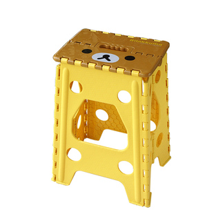 日式成人加厚餐椅卡通折叠x凳子便携防滑塑料椅子省空间高折椅