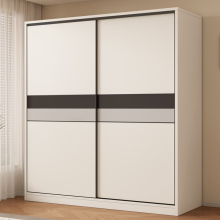 衣柜家用推拉门衣柜经济卧室衣橱现代简约组装儿童柜子出租房衣柜