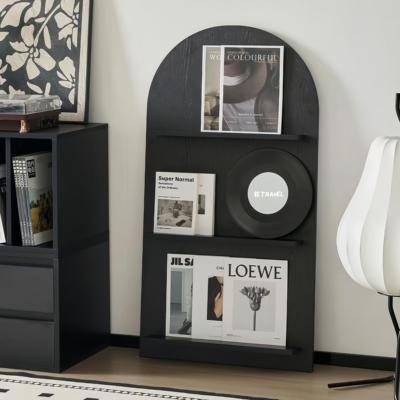 中古书架is25-1116落地架展展示架靠墙书报架报刊架多n层网红置物