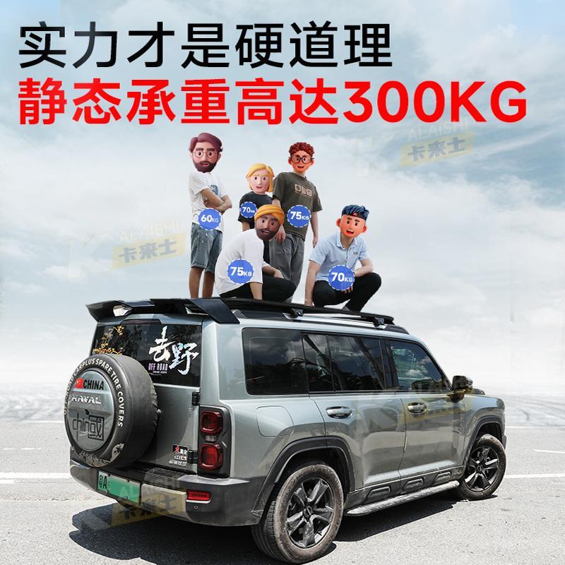 哈猛龙iH4-猛龙巴哈T弗巴哈A行李架BAJ车顶平台侧爬梯书包帐篷扩