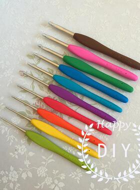 日本可乐暧昧彩色钩针组套 43-2MMY1/-3233 3进口编织工具4 手工D