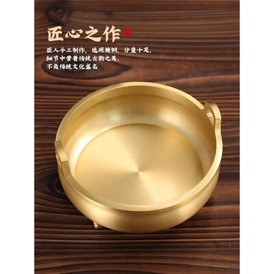 大纯铜炉香炉檀香香炉家用室内香炉佛型FST51987像宣香炉系列香沉