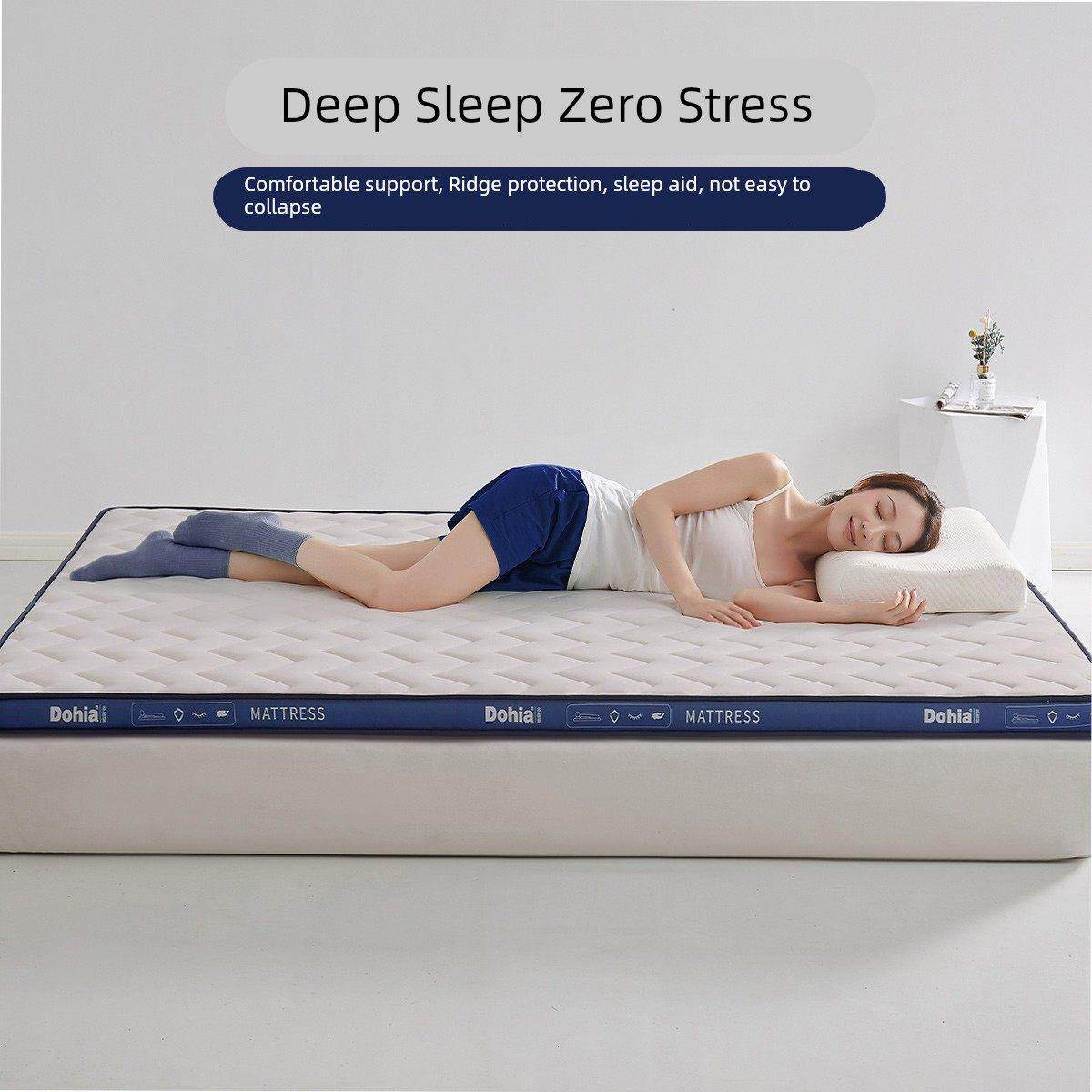 爱加厚乳床垫垫针面ZPJ织料加胶厚乳胶床垫防滑床家庭学生宿舍床