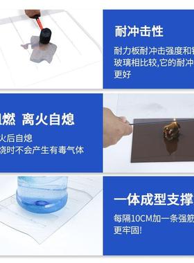 隐JBR-006款形雨棚2025棚年新屋雨檐家用遮遮阳棚窗户防雨阳台户