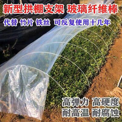 1杆00大200支小棚玻纤支架玻璃纤支DOP维棒，棚支架扶苗杆