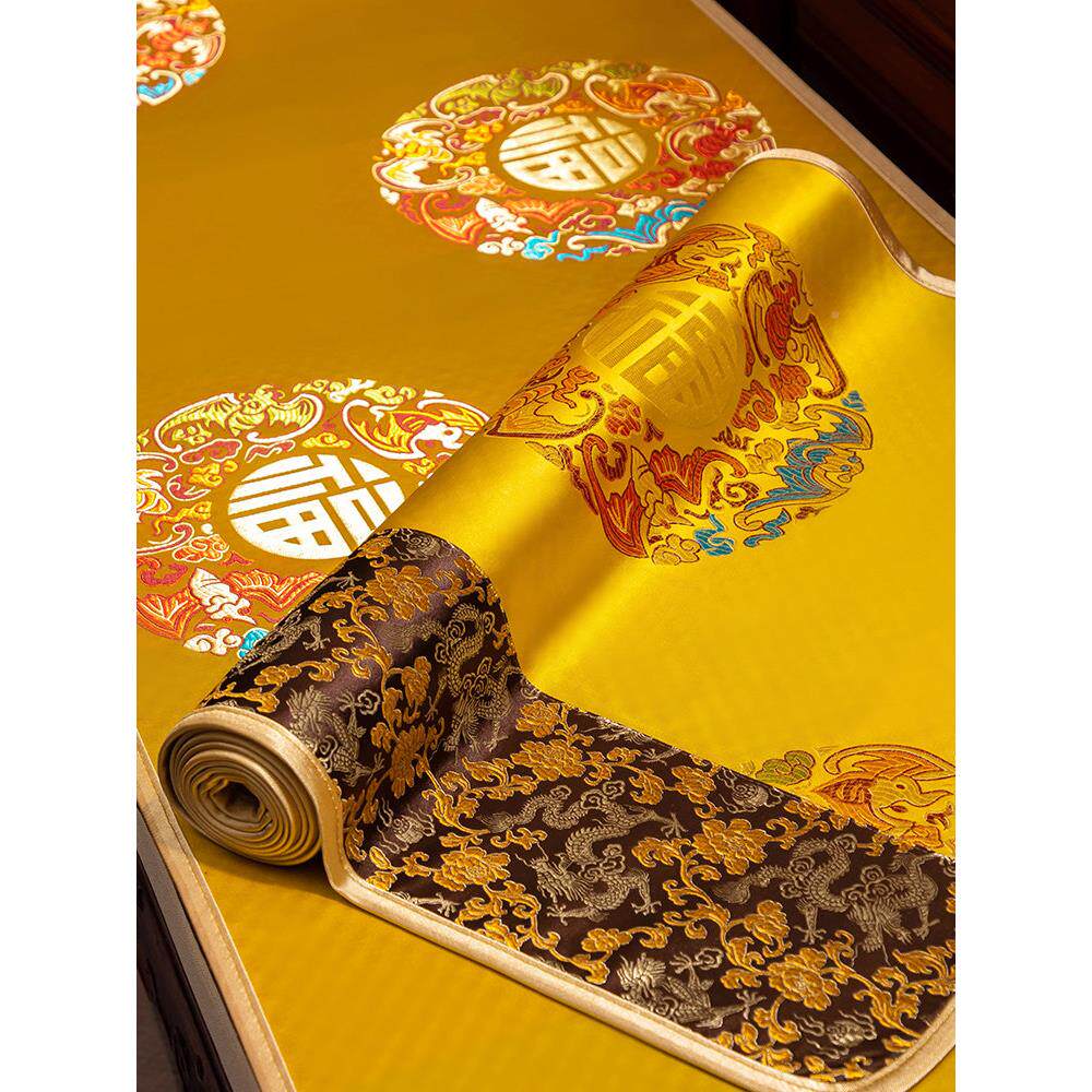 新中式发垫四沙季通用实木垫子DWFSFJ_0套2025新款坐高档防滑沙发