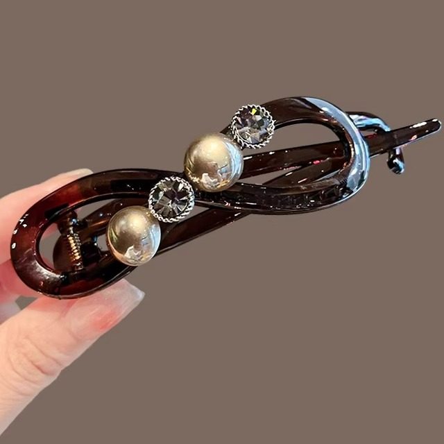 2025新款高级感豹纹猫咪发夹女后脑勺大号盘发扭扭抓夹一字发卡子,饰品/流行首饰/时尚饰品新,发饰,淘宝优惠券,粉丝福利购,淘宝优惠卷