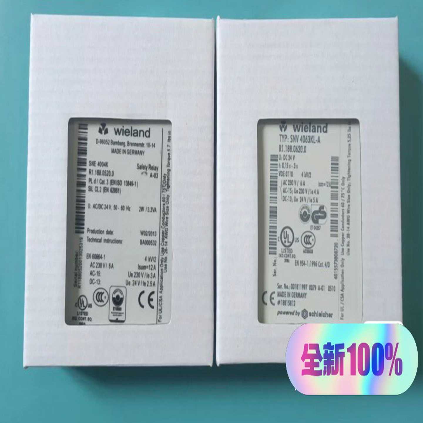 德国威朗WIELAND安全继电器SNO4083KM-A