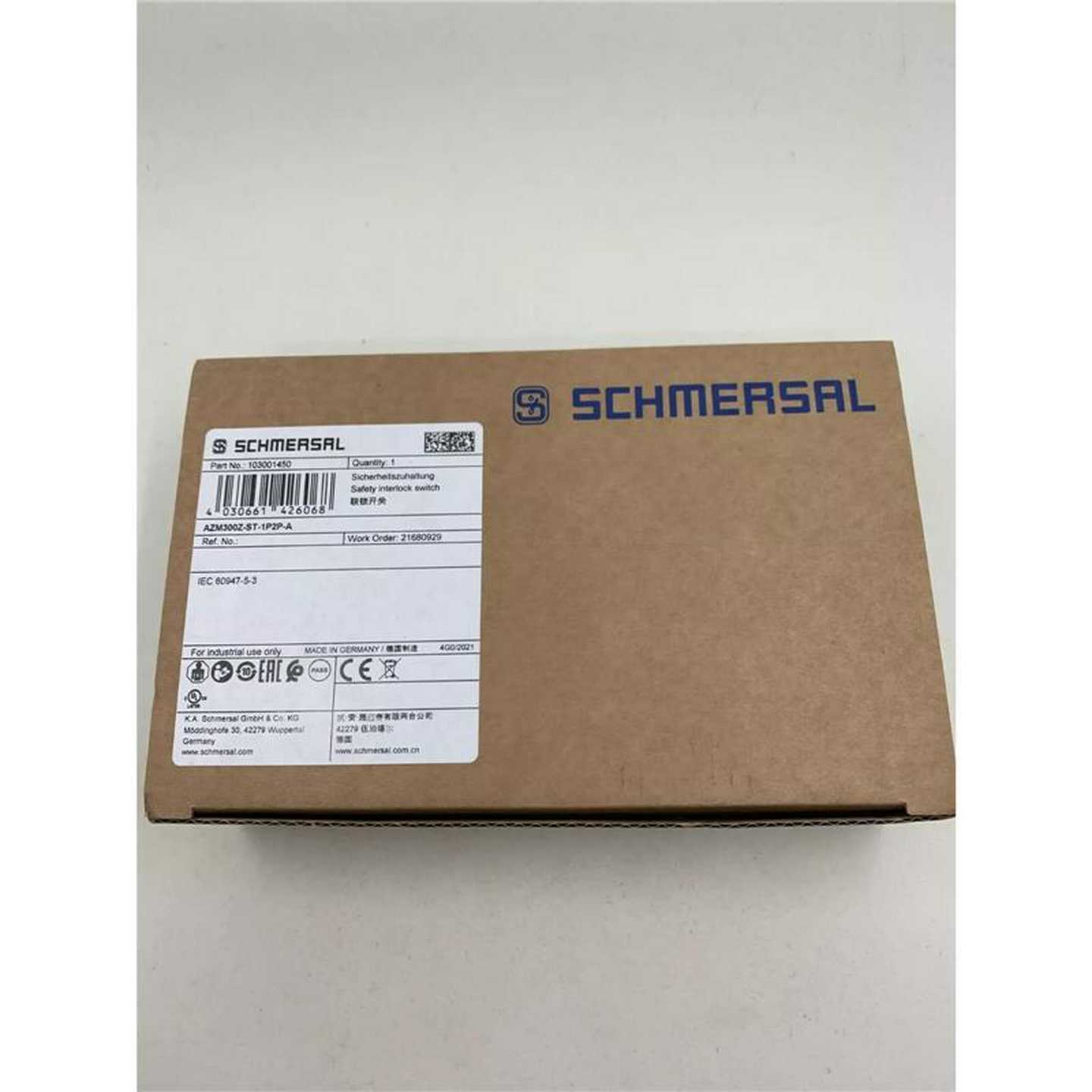 M2RX6600-11-K-Y-U德国施迈赛SCHMERSAL微动开关限位开关