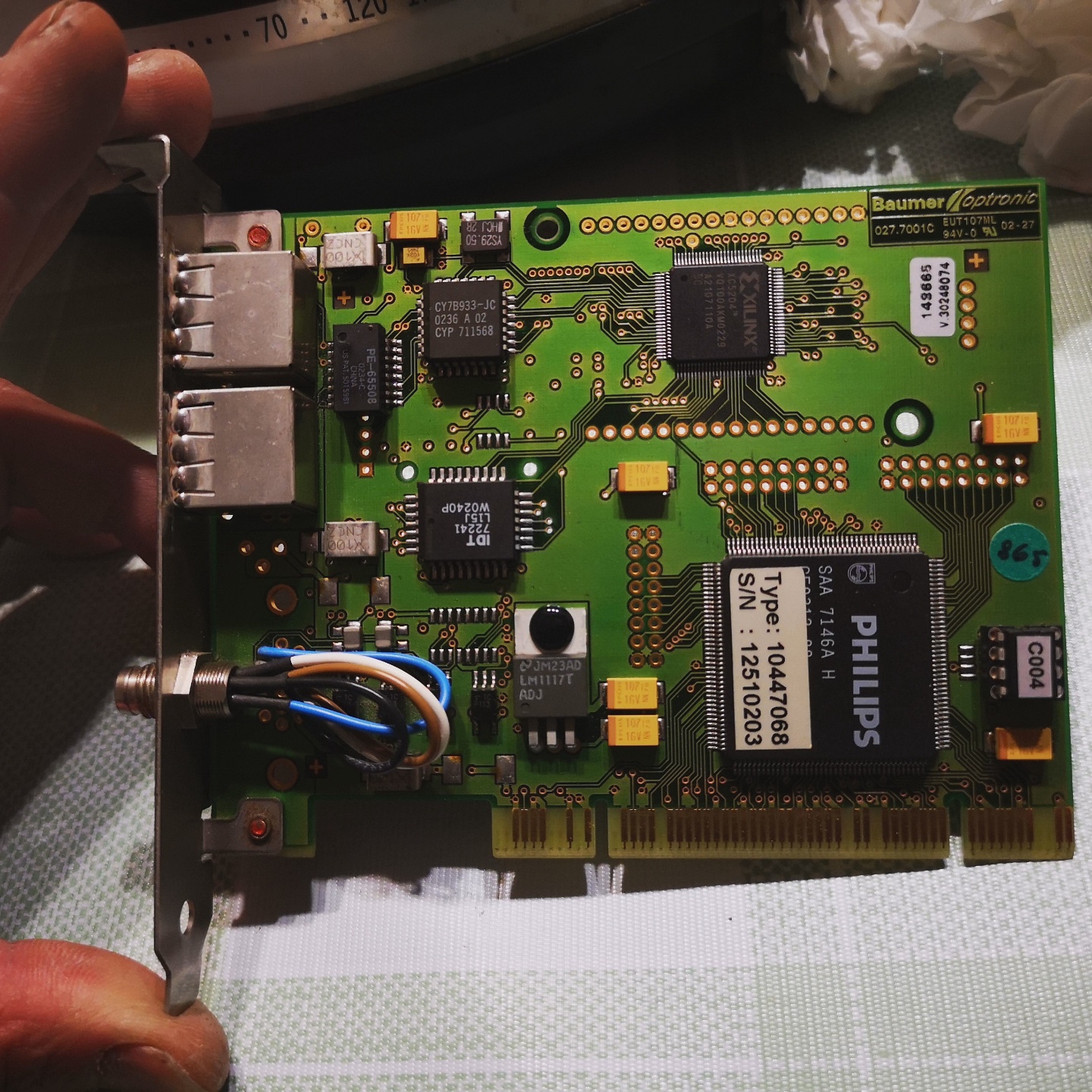 TRIGGTR027.7001C统检测卡Baum