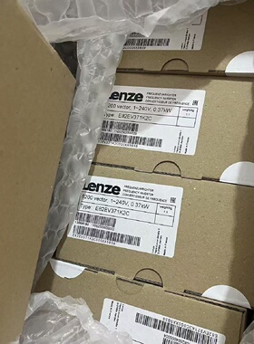 议价全新伦茨变频器E82EV371K2C，1-240V，0.37kW
