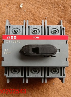 【请询价】ABB隔离开关OT125F3125A3P
