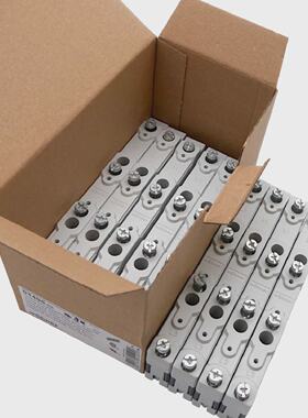 9x Whner 01495.000 3polig 60mm UniversalSammelschienentrger