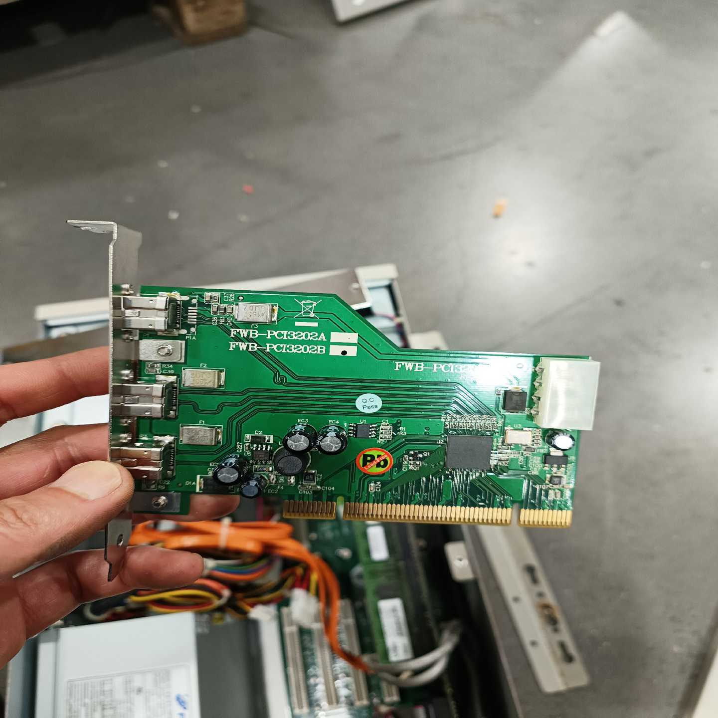 采集卡FWB-PCI3202A FWB-PCI3202B拆；议价