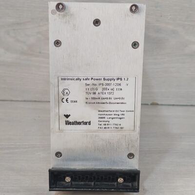WEATHERFORD INTRINSICALLY SAFE POWER SUPPLY IPS 1.2