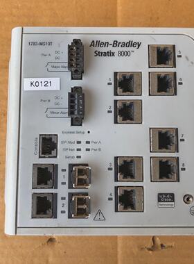 ALLEN BRADLEY 1783MS10T ETHERNET SWITCH STRATIX 8000 PN16204