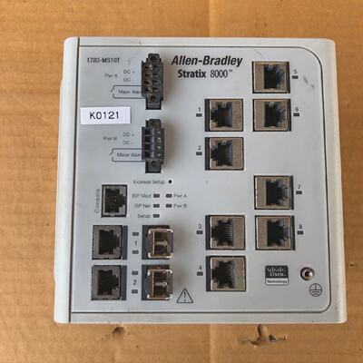 Allen Bradley 1783MS10T Ethernet Switch Stratix 8000 PN16204