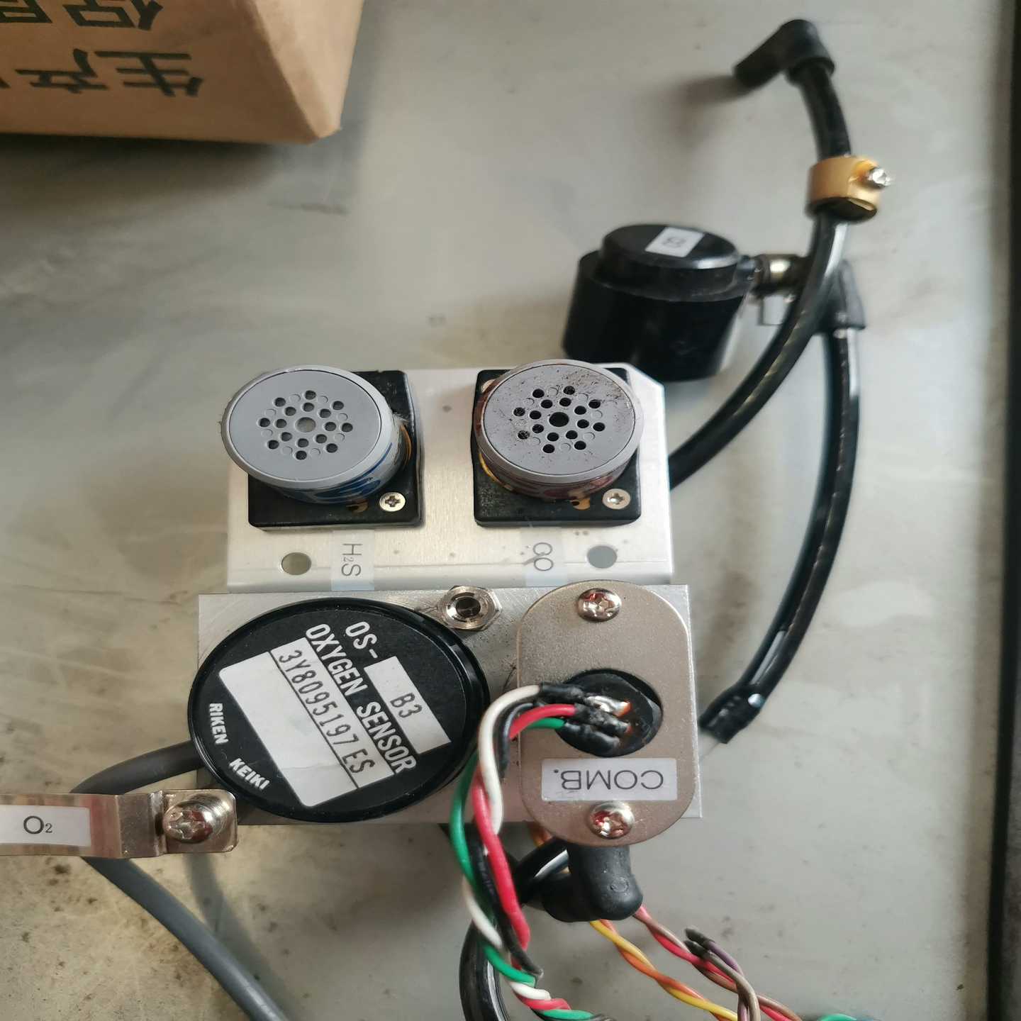 咨询-气体检测器配件，具体见图，带RIKEN理研OS-3传感器，实