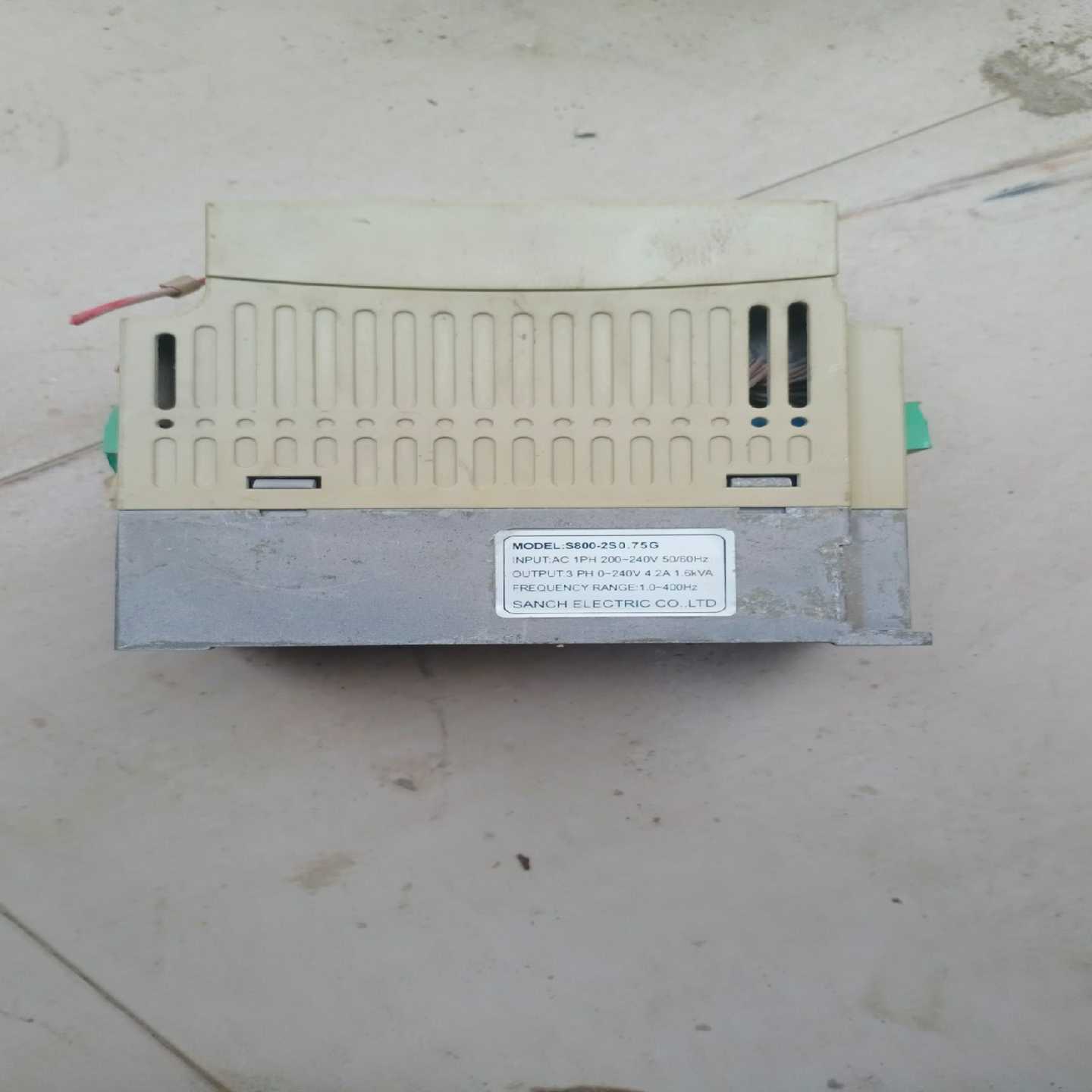咨询-三碁变频器S800系列S800-2S0.75G0.75KW