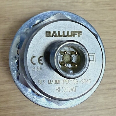 BALLUFF BES M30MIPSC15BS04G  BES00AE INDUCTIVE SENSOR *USED