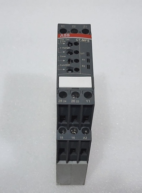 ABBCT-MFS.21S多功能时间继电器1SVR730010R020024-240VAC/DC