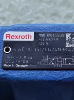 询价-4WE 10J51EG24N9K4MH R9013254