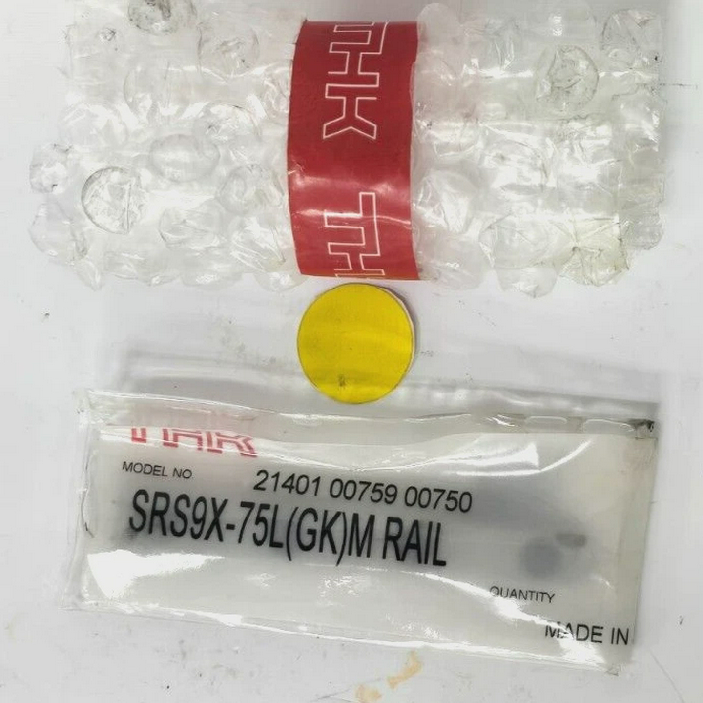 THK迷你铁路指南SRS9X-75L(GK)M;75毫米长度;适用于SRS-M/N