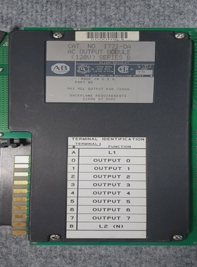 AllenBradley1771-0AACOutputModule(120V)SeriesB