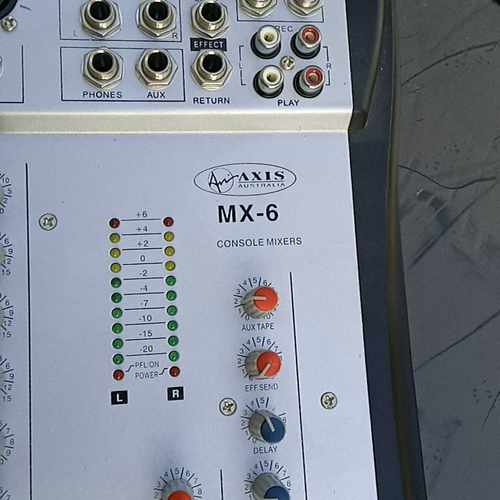 咨询-AxiSM-6调音台，图片实物，没有配件，懂的联系