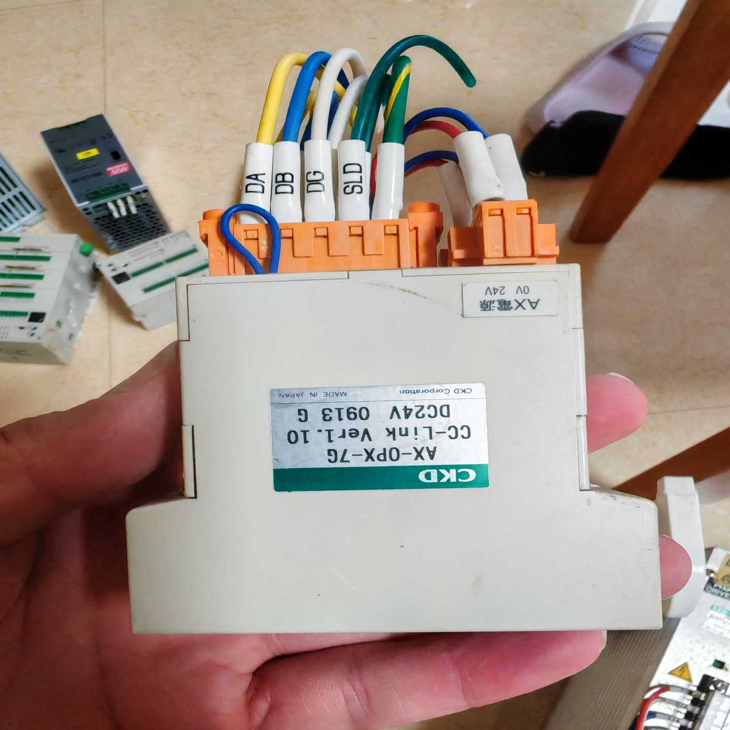 原装CKD伺服驱动器AX9000GS原配CC-Link插头A--议价商品