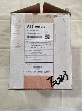 ABBM101M控制保护单元套装带MD21操作面板和T拍前询价